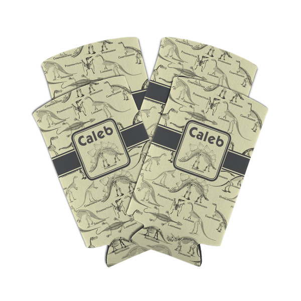 Dinosaur Skeletons 12oz Tall Can Sleeve - Set of 4 - MAIN