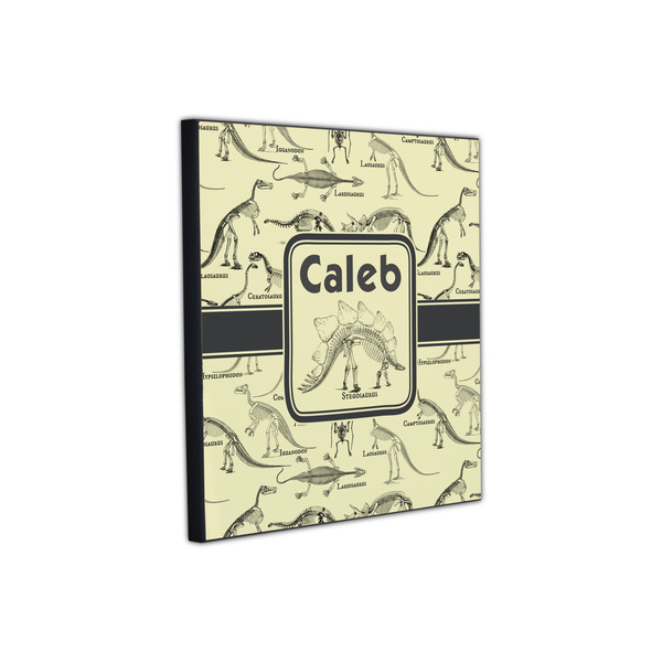 Dinosaur Skeletons 12x12 Wood Print - Angle View