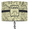Dinosaur Skeletons 16" Drum Lamp Shade - Fabric (Personalized)