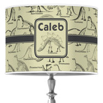 Dinosaur Skeletons Drum Lamp Shade (Personalized)