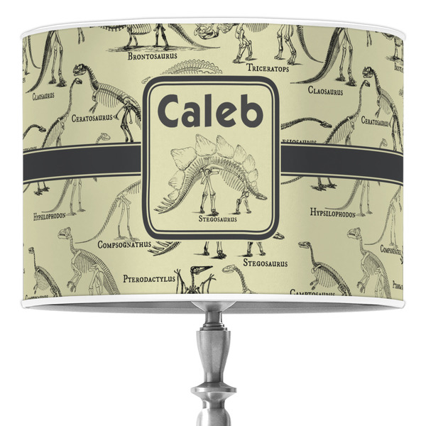 Custom Dinosaur Skeletons Drum Lamp Shade (Personalized)
