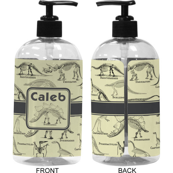 Dinosaur Skeletons 16 oz Plastic Liquid Dispenser (Approval)