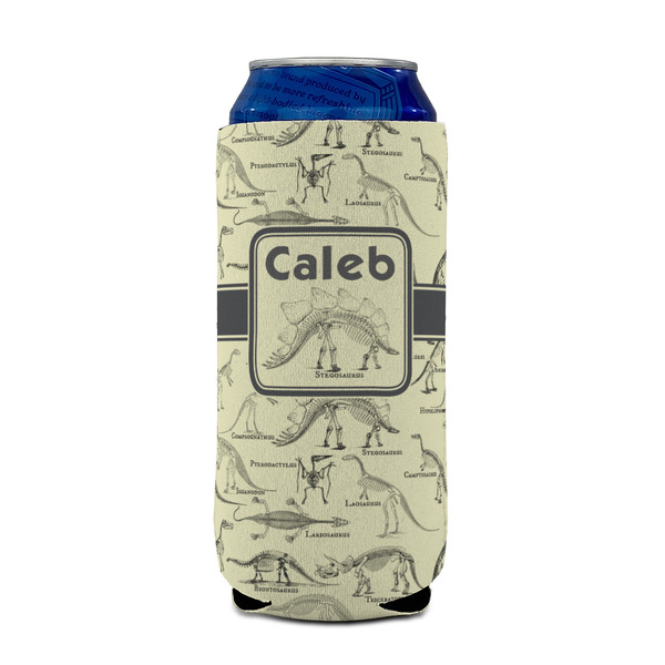 Dinosaur Skeletons 16oz Can Sleeve - FRONT (on can)