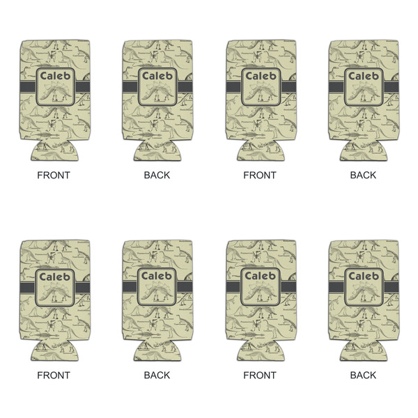 Dinosaur Skeletons 16oz Can Sleeve - Set of 4 - APPROVAL