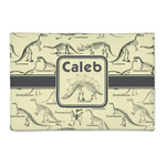 Dinosaur Skeletons 2' x 3' Indoor Area Rug (Personalized)