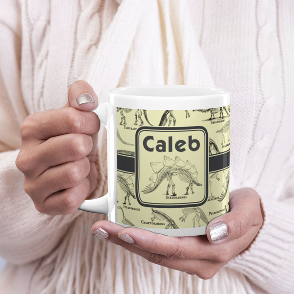 Dinosaur Skeletons 20oz Coffee Mug - LIFESTYLE