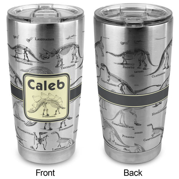 Dinosaur Skeletons 20oz SS Tumbler - Full Print - Approval