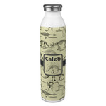 Dinosaur Skeletons 20oz Stainless Steel Water Bottle - Full Print (Personalized)