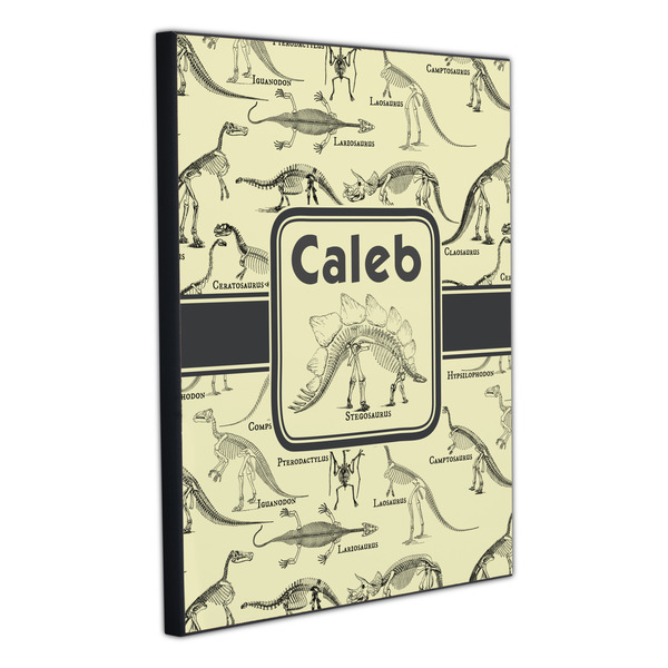 Dinosaur Skeletons 20x24 Wood Print - Angle View