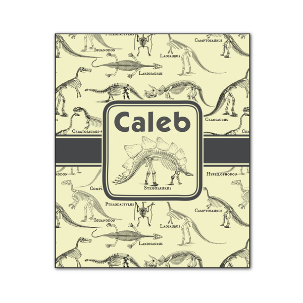 Dinosaur Skeletons 20x24 Wood Print - Front View