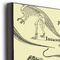Dinosaur Skeletons 20x30 Wood Print - Closeup