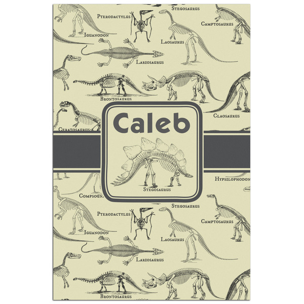 Custom Dinosaur Skeletons Poster - Matte - 24x36 (Personalized)