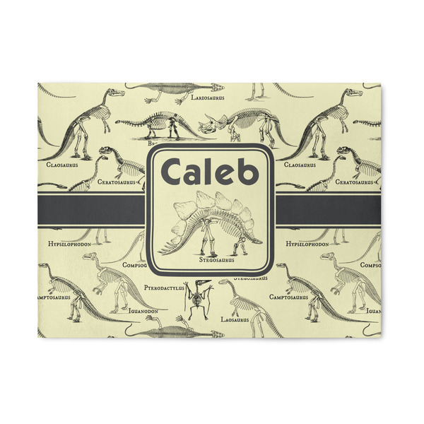 Custom Dinosaur Skeletons Area Rug (Personalized)