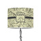 Dinosaur Skeletons 8" Drum Lampshade - ON STAND (Poly Film)