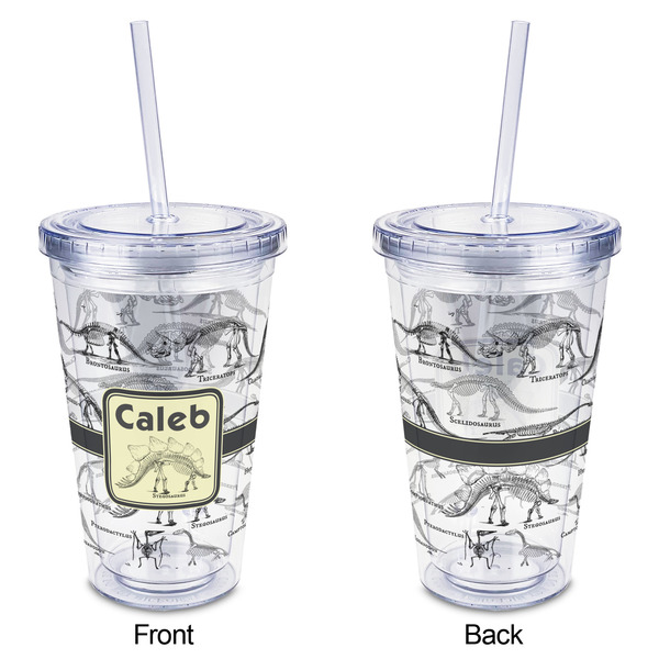 Dinosaur Skeletons Acrylic Tumbler - Full Print - Approval