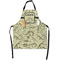 Dinosaur Skeletons Apron - Flat with Props (MAIN)