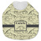 Dinosaur Skeletons Jersey Knit Baby Bib w/ Name or Text