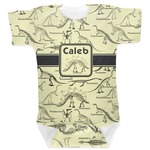Dinosaur Skeletons Baby Bodysuit 12-18 (Personalized)