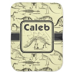 Dinosaur Skeletons Baby Swaddling Blanket (Personalized)