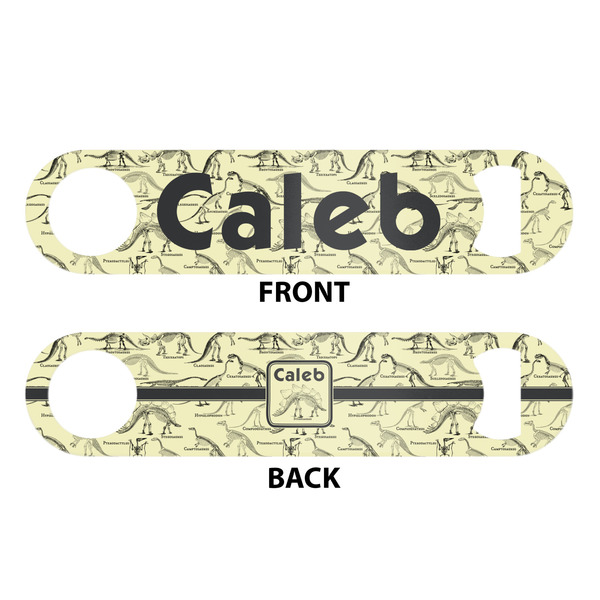 Dinosaur Skeletons Bar Bottle Opener - White - Approval