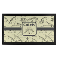 Dinosaur Skeletons Bar Mat - Small (Personalized)