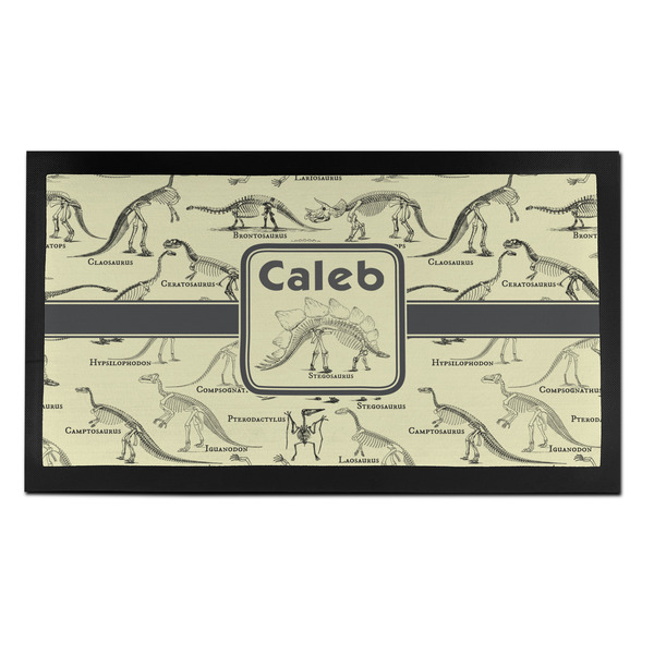 Dinosaur Skeletons Bar Mat - Small - FRONT