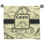 Dinosaur Skeletons Bath Towel (Personalized)