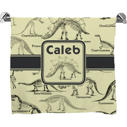 Dinosaur Skeletons Bath Towel (Personalized)