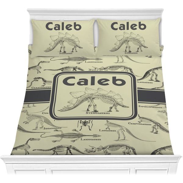 Custom Dinosaur Skeletons Comforters (Personalized)