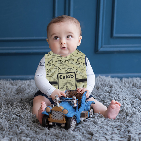 Dinosaur Skeletons Bib Lifestyle Boy