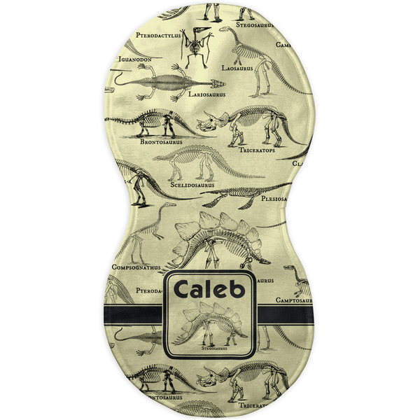 Dinosaur Skeletons Burp Peanut Shaped Flat