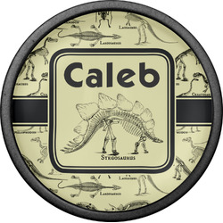 Dinosaur Skeletons Cabinet Knob (Black) (Personalized)