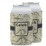 Dinosaur Skeletons Can Cooler (12 oz) w/ Name or Text