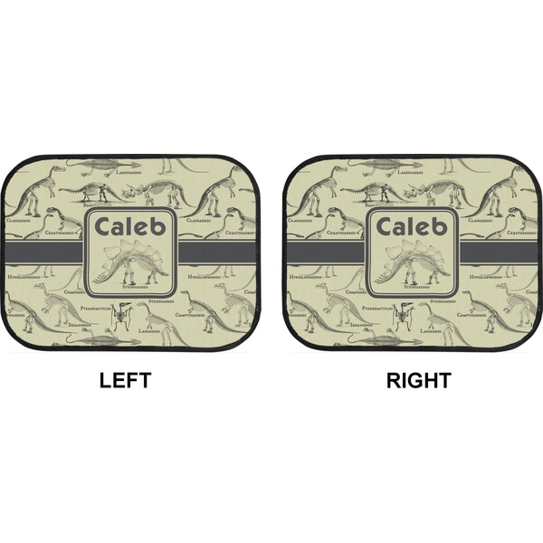 Dinosaur Skeletons Car Floor Mats (Back Seat) (Approval)