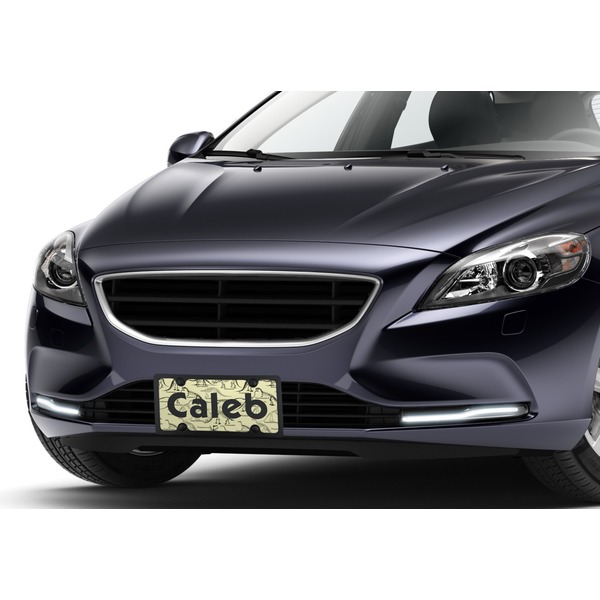 Dinosaur Skeletons Car License Plate Lifestyle