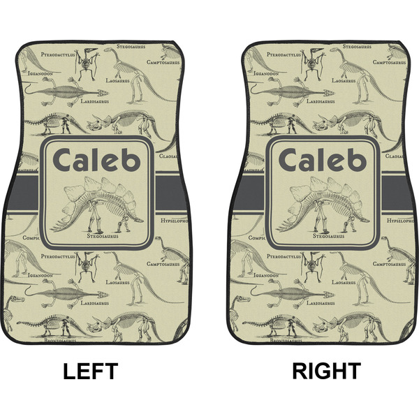 Dinosaur Skeletons Car Mat Front - Approval
