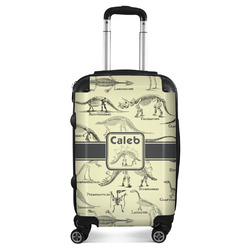 Dinosaur Skeletons Suitcase - 20" Carry On (Personalized)