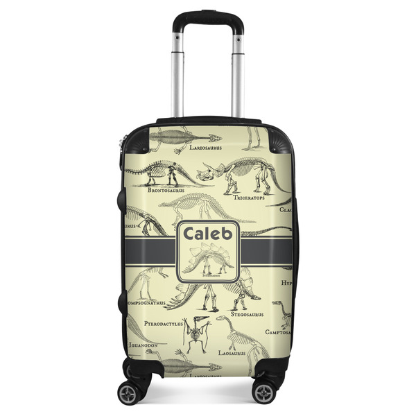 Custom Dinosaur Skeletons Suitcase - 20" Carry On (Personalized)