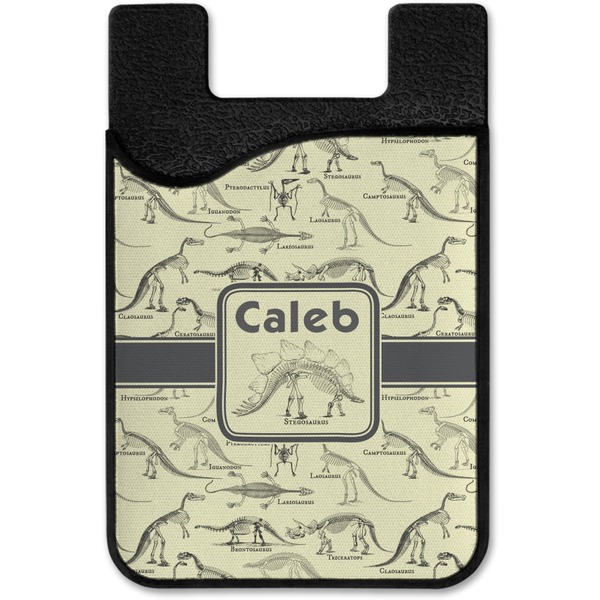 Dinosaur Skeletons Cell Phone Credit Card Holder