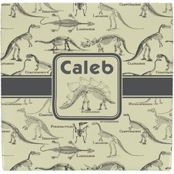 Dinosaur Skeletons Ceramic Tile Hot Pad (Personalized)