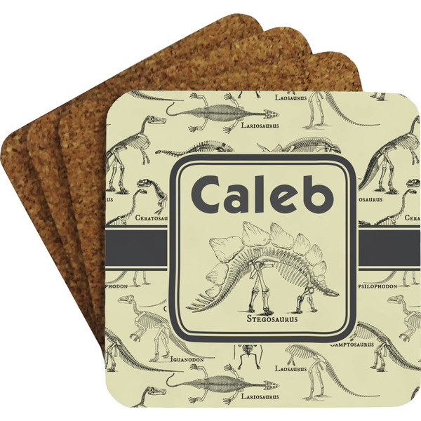Dinosaur Skeletons Coaster Set (Personalized)