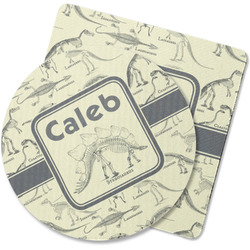 Dinosaur Skeletons Rubber Backed Coaster (Personalized)