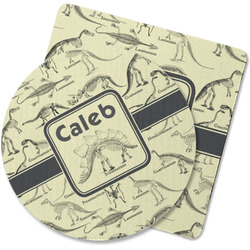 Dinosaur Skeletons Rubber Backed Coaster (Personalized)