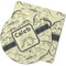Dinosaur Skeletons Rubber Backed Coaster (Personalized)