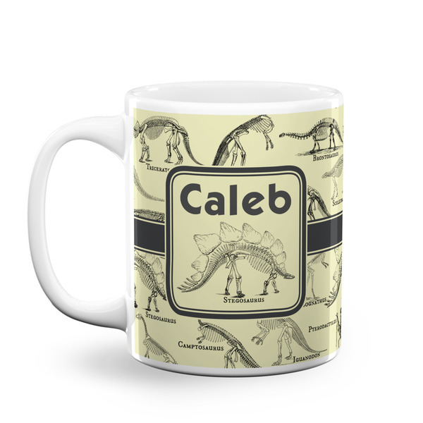 Custom Dinosaur Skeletons Coffee Mug (Personalized)