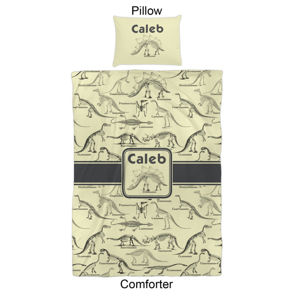 Dinosaur Skeletons Comforter Set - Twin XL - Approval