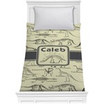 Dinosaur Skeletons Comforter - Twin (Personalized)