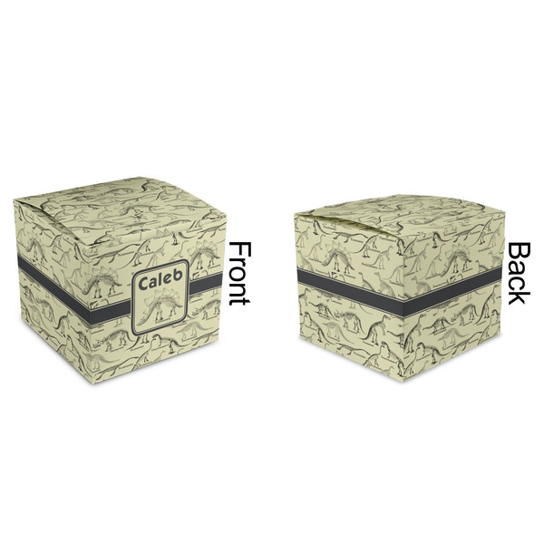 Dinosaur Skeletons Cubic Gift Box - Approval