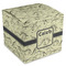 Dinosaur Skeletons Cube Favor Gift Box - Front/Main