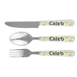 Dinosaur Skeletons Cutlery Set (Personalized)